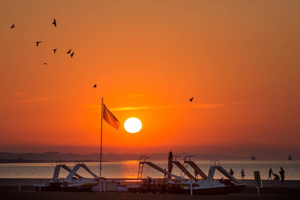 Sunset - Tramonto in laguna